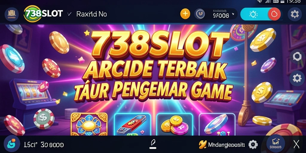 Tampilan menarik permainan slot di 738SLOT.