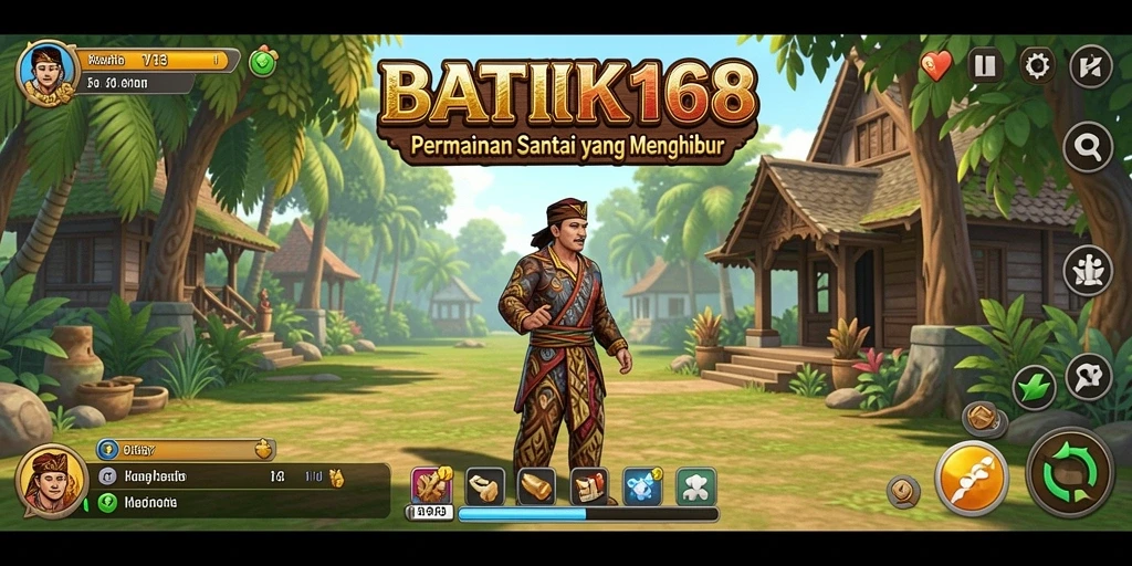 Tampilan gameplay BATIK168 yang seru dan menghibur.