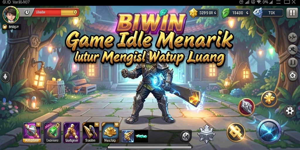 Tampilan menarik dari gameplay Idle BIWIN yang seru dan menghibur.