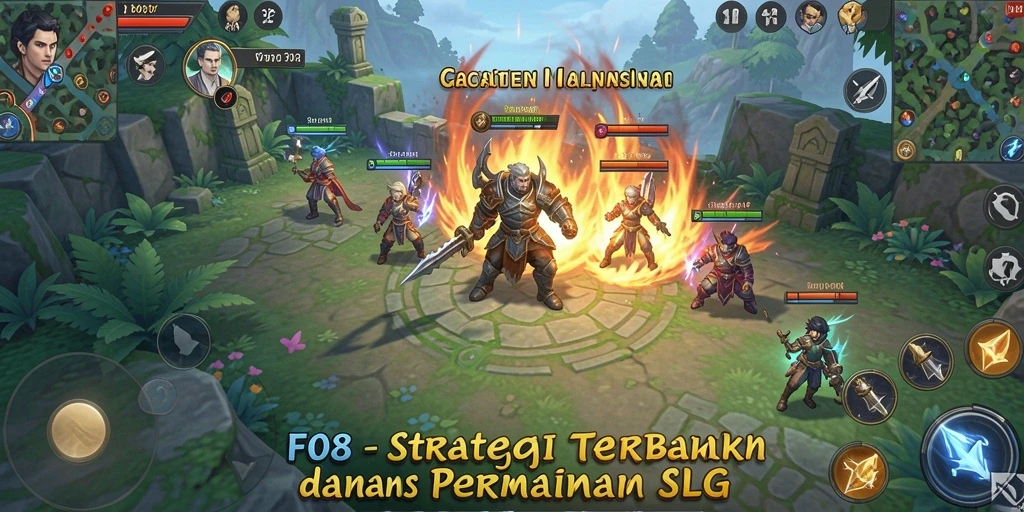 Tangkapan layar dari gameplay F08 yang mendebarkan dan penuh strategi.