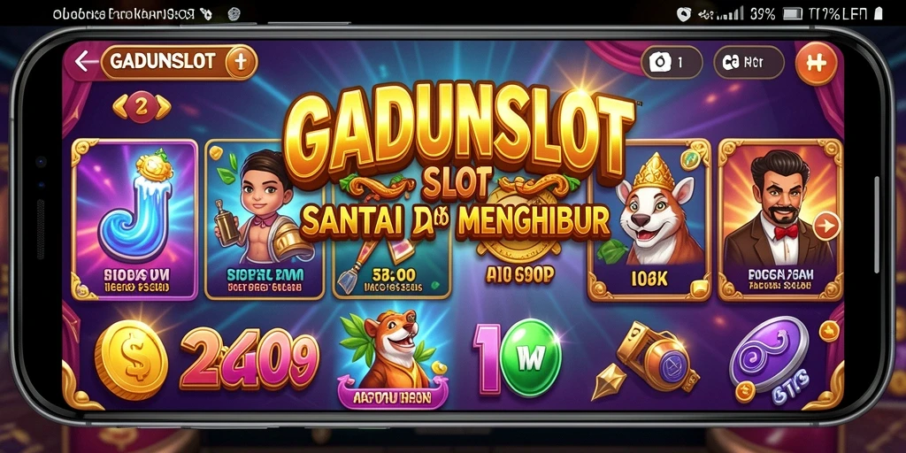 Tampilan menarik gameplay GADUNSLOT saat bermain slot.
