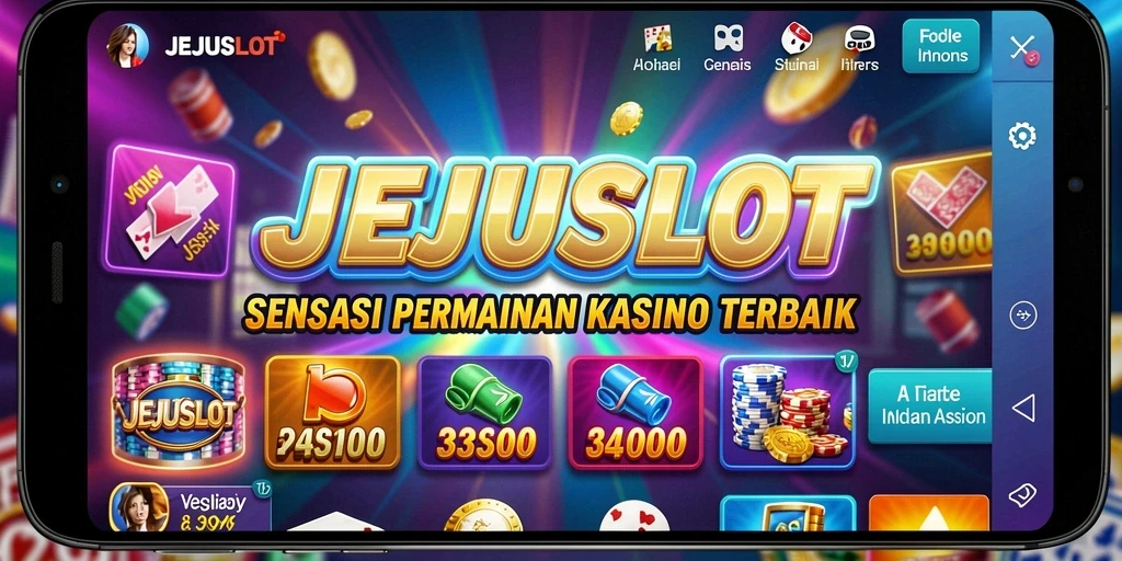 Tampilan menarik dari gameplay <strong>JEJUSLOT</strong> saat memutar slot.