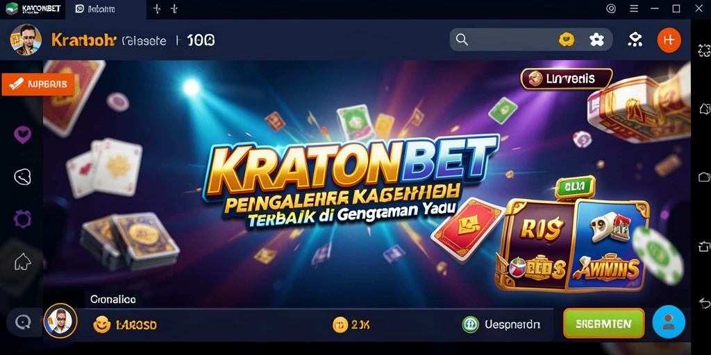 Screenshot gameplay <strong>KRATONBET</strong> yang menunjukkan pengalaman Kasino yang seru.