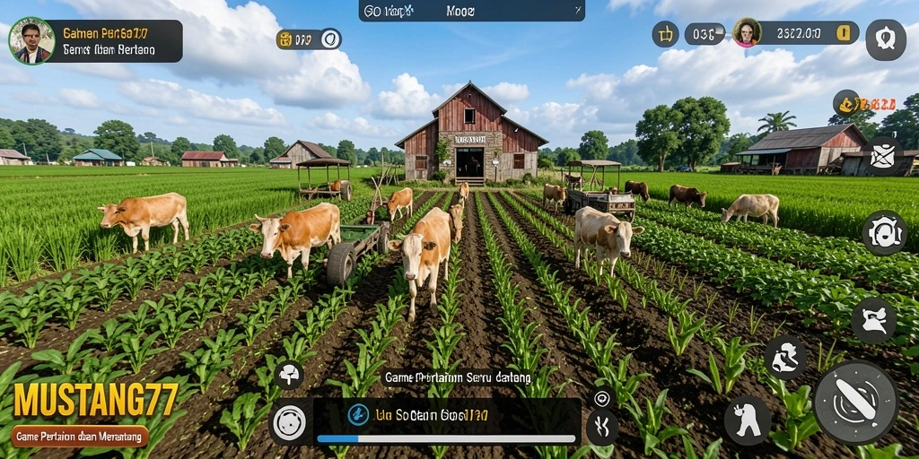 Gameplay seru MUSTANG77 dengan beragam pilihan pertanian.
