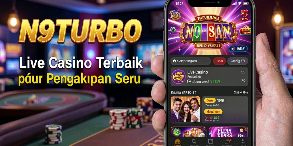 Tampilan menarik dari gameplay N9TURBO yang menghibur.