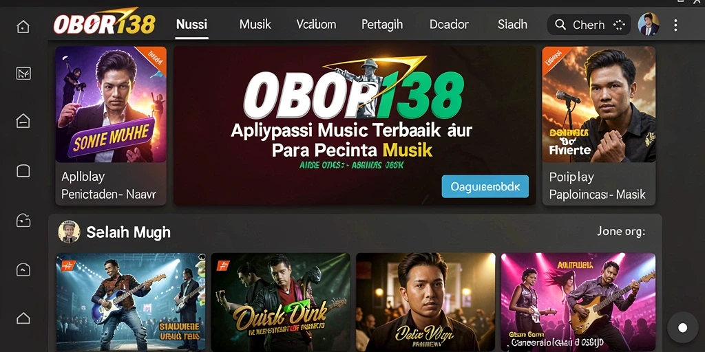 Tampilan gameplay OBOR138 dengan berbagai lagu menarik dan tantangan musik