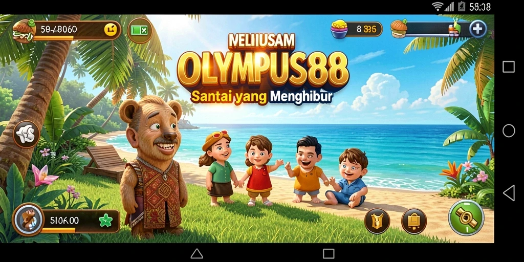 Screenshot OLYMPUS88 menampilkan pengalaman gameplay yang seru dan santai.