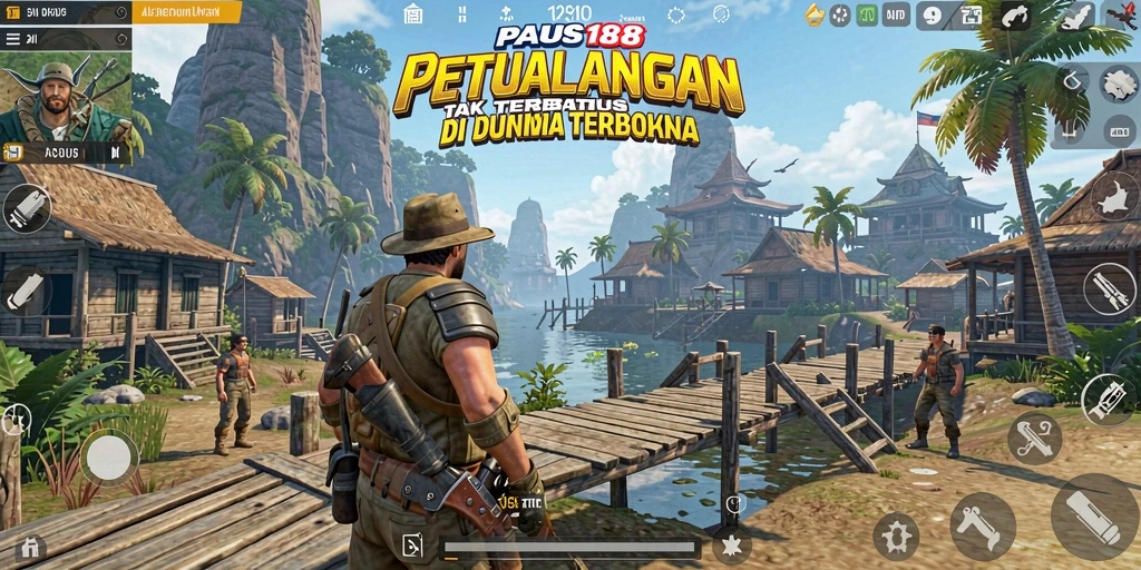 Gameplay PAUS188 yang memukau di dunia terbuka.