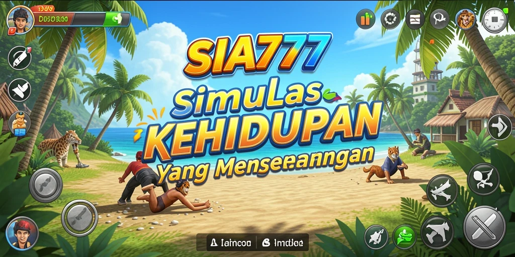 Tampilan gameplay SIA777 yang menarik dalam simulasi kehidupan.