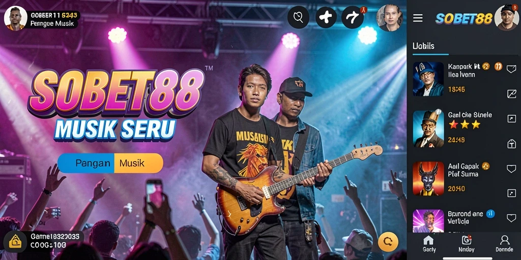 Tampilan gameplay SOBET88 yang penuh warna dan interaktif.