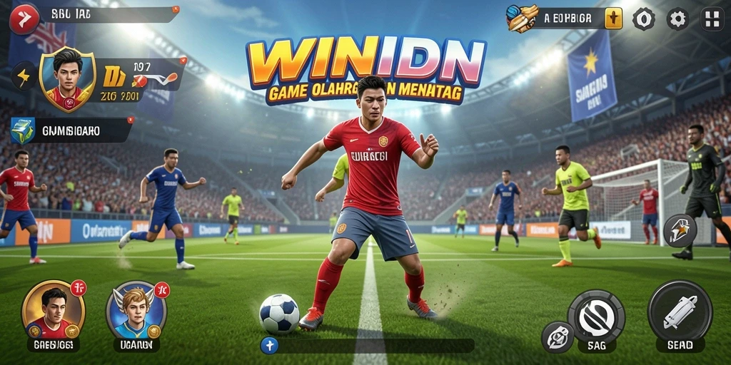 Tampilan gameplay seru dan menantang di WINIDN.