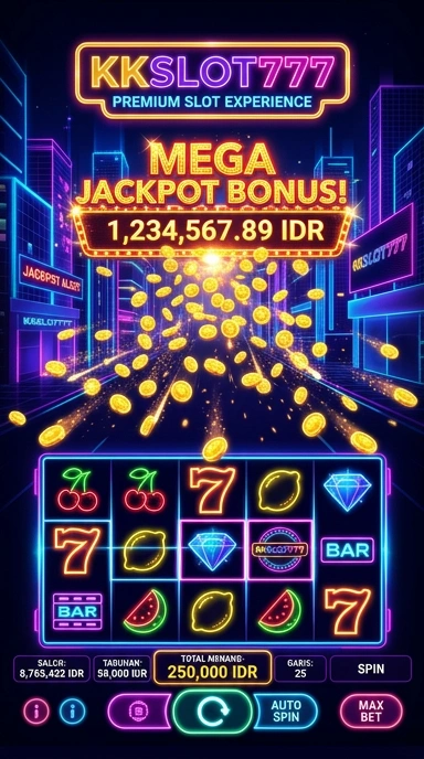 Tampilan antarmuka kkslot777 yang modern dan intuitif.